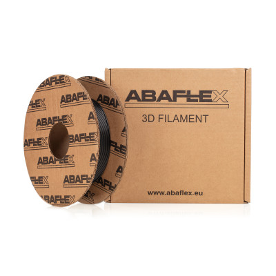 PETG+ filament ABAFLEX černý, 1.75 ± 0.019 mm, 250g, cívka 64mm