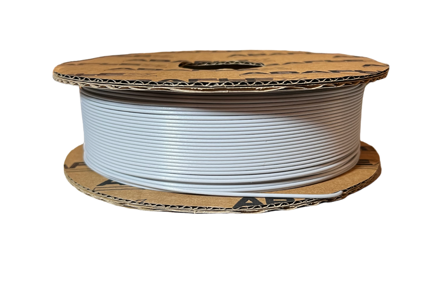PLA filament ABAFLEX šedý, 1.75 ± 0.019 mm, 750g, cívka 64mm