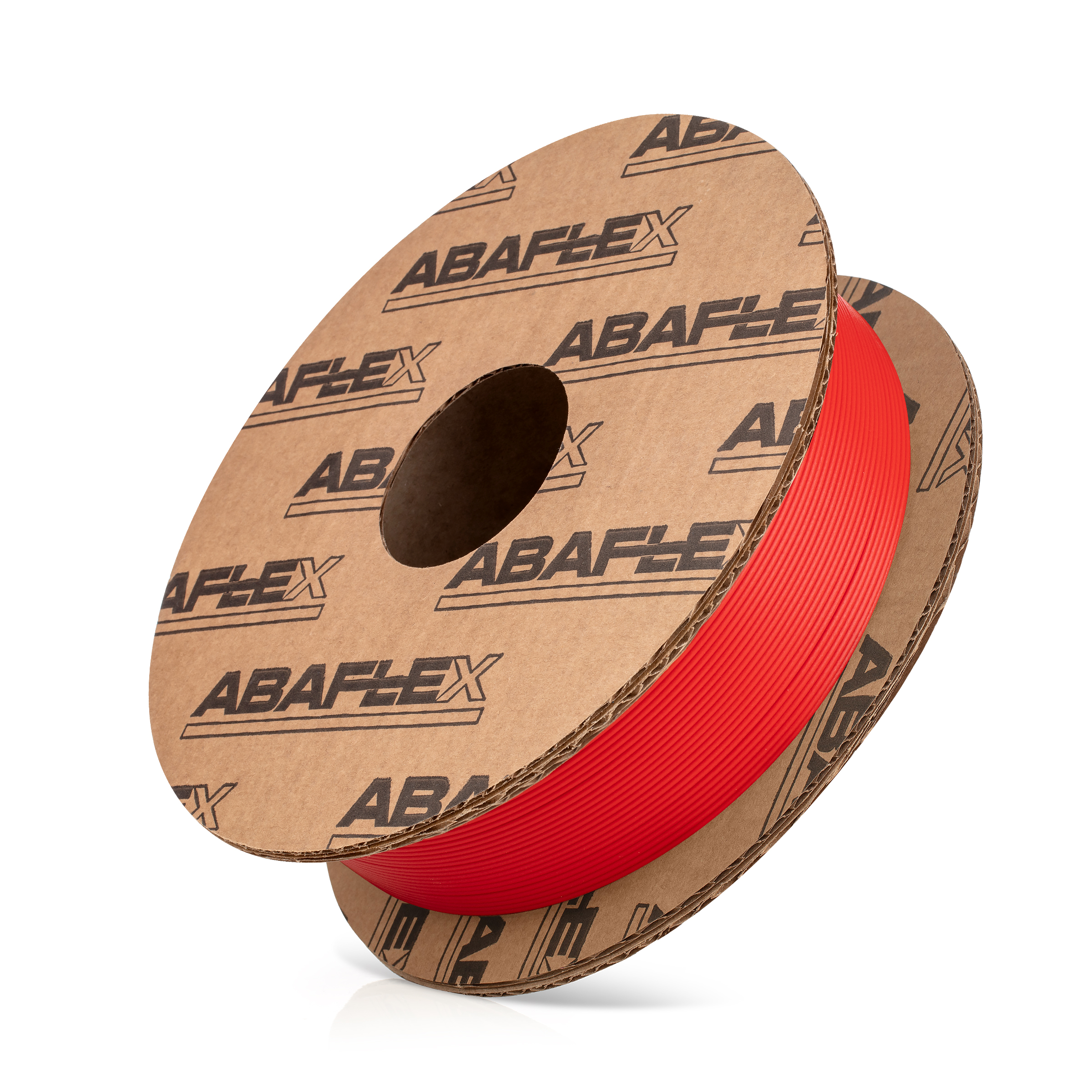 PLA filament ABAFLEX červená, 1.75 ± 0.019 mm, 750g, cívka 64mm