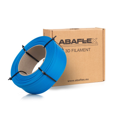 PLA filament ABAFLEX modrý, 1.75 ± 0.019 mm, 1000g, REFILL 70mm