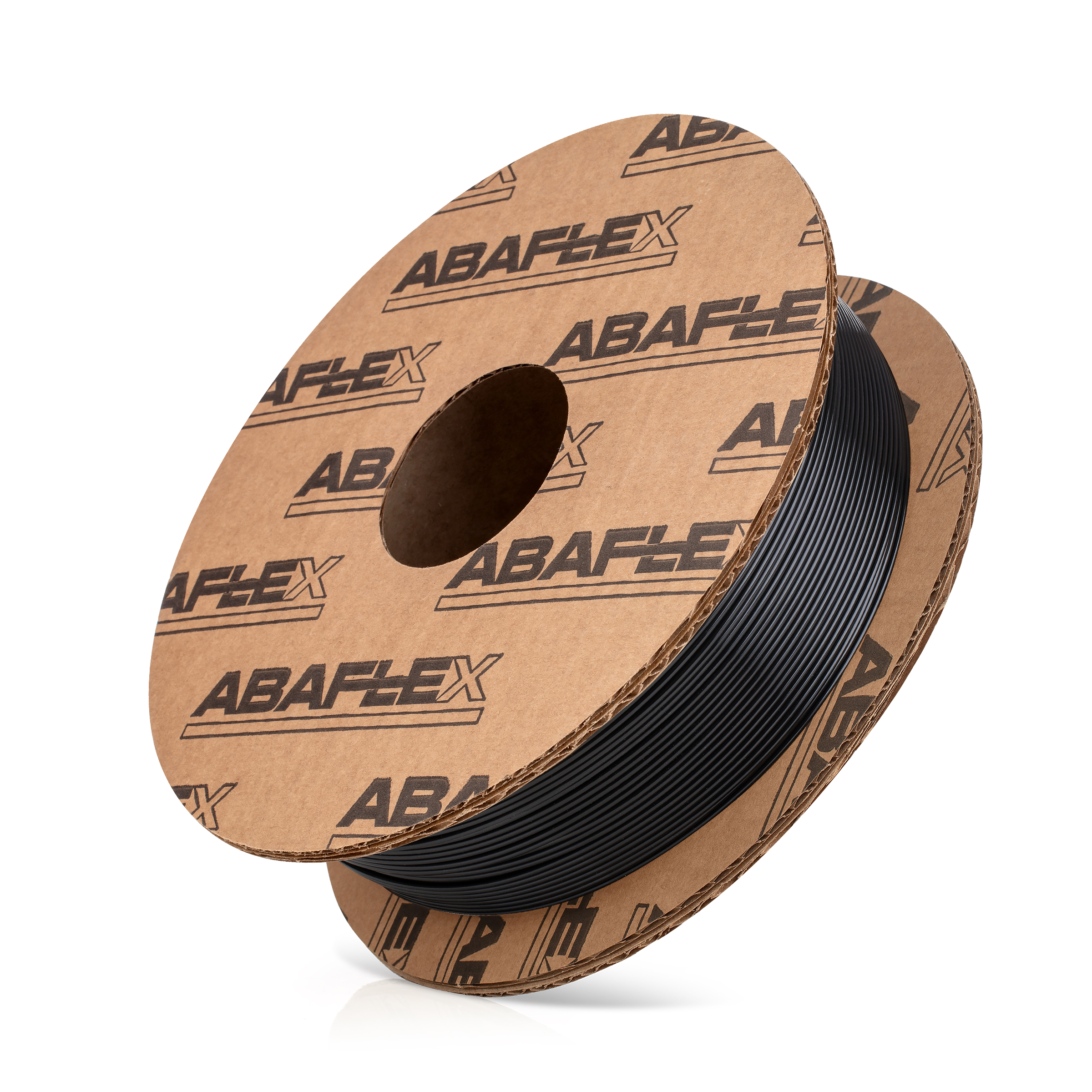 PETG+ filament ABAFLEX černý, 1.75 ± 0.019 mm, 750g, cívka 64mm