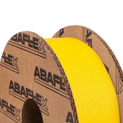 PETG+ filament ABAFLEX žlutý, 1.75 ± 0.019 mm, 750g, cívka 64mm