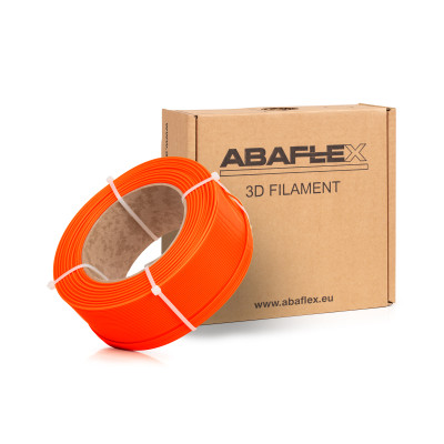 PETG+ filament ABAFLEX oranžový, 1.75 ± 0.019 mm, 750g, REFILL 60mm